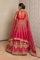 Cherry Pink Ghaghra Set