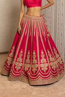 Cherry Pink Ghaghra Set