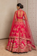 Rani Pink Silk Lehenga Set