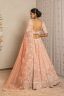 Silk Zardozi Lehenga Set