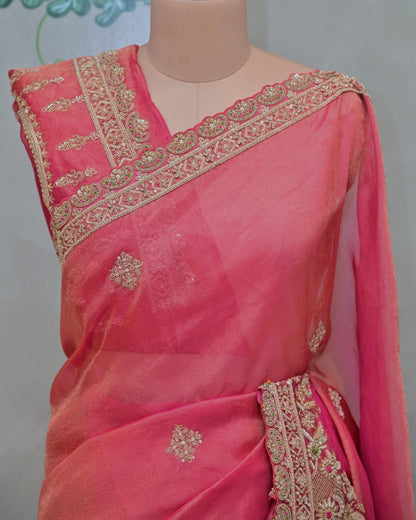 Rani Tissue saree image 1