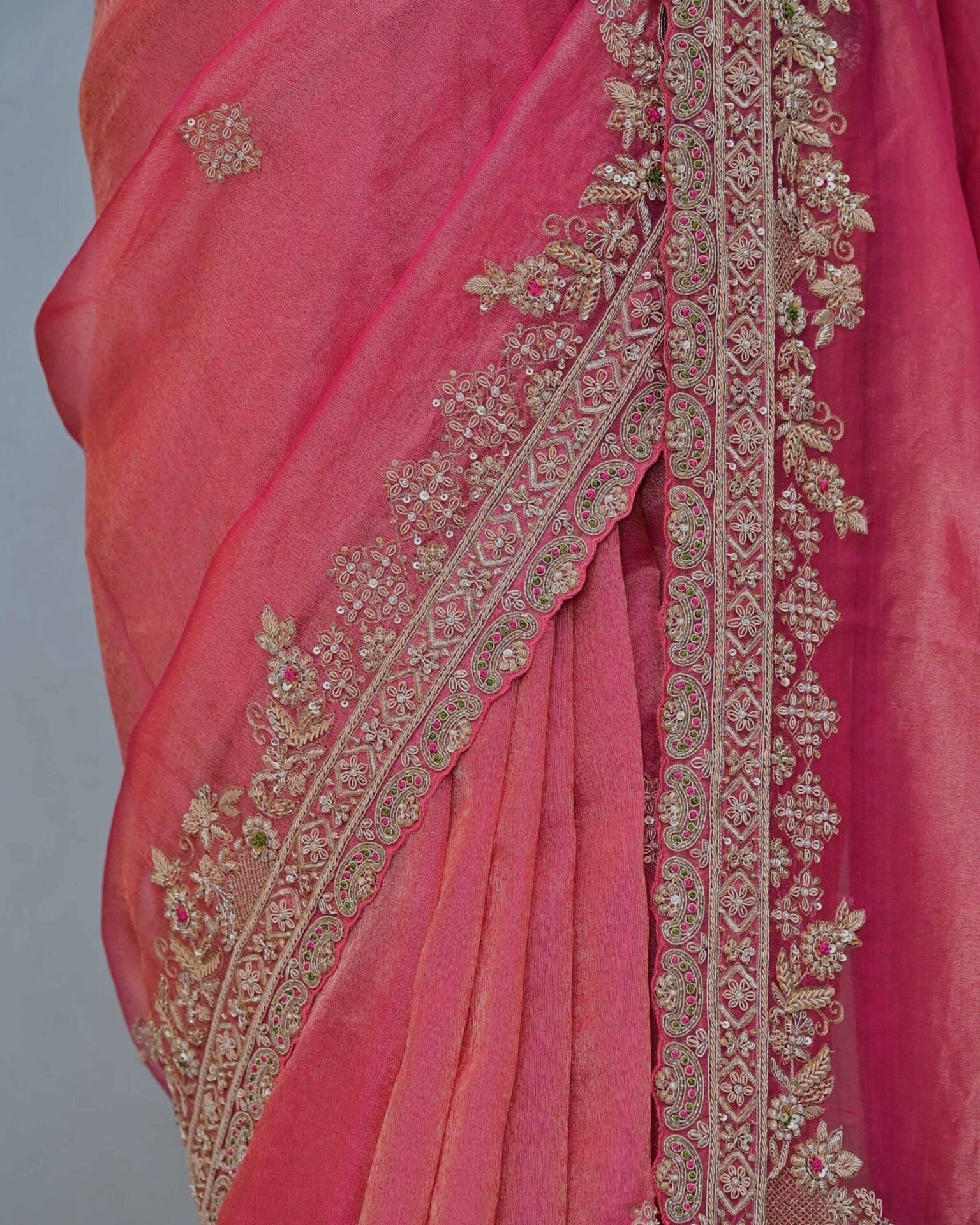 Rani Tissue saree image 2